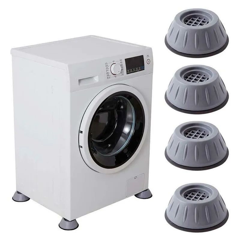 4Pcs Washer Foot Pad Anti Vibration Pads Washing Machine Holder