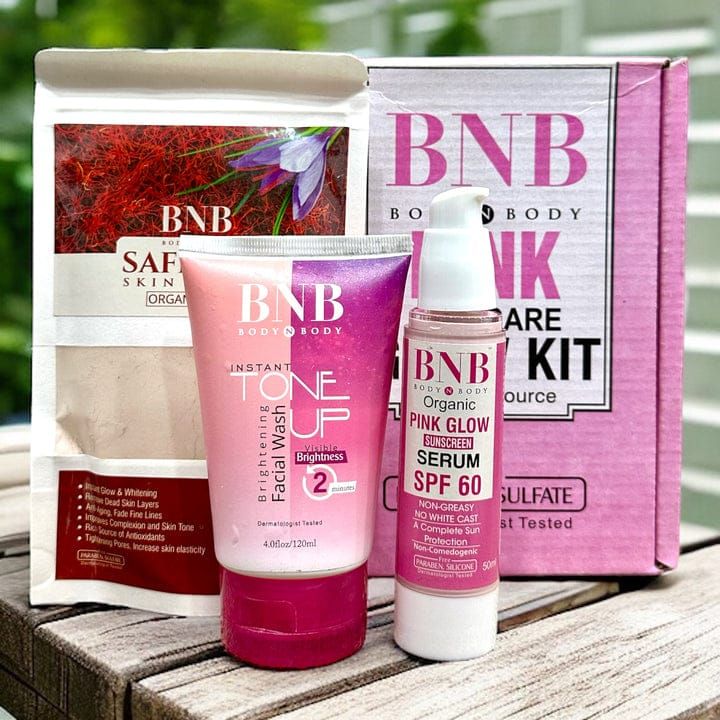 PACK OF 3BNB Pink Glow Kit