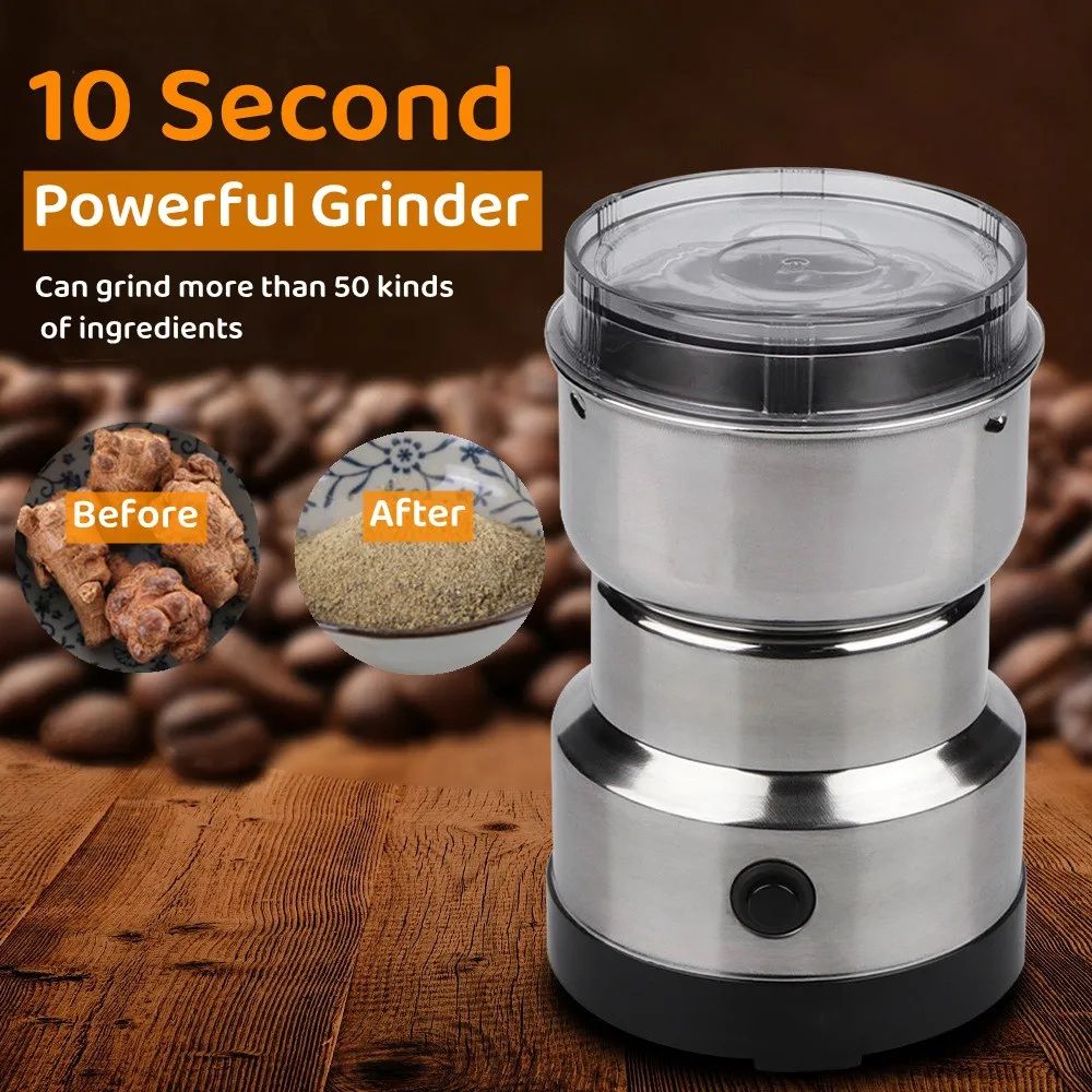 Mini Electric Grinder Stainless Steel 220V