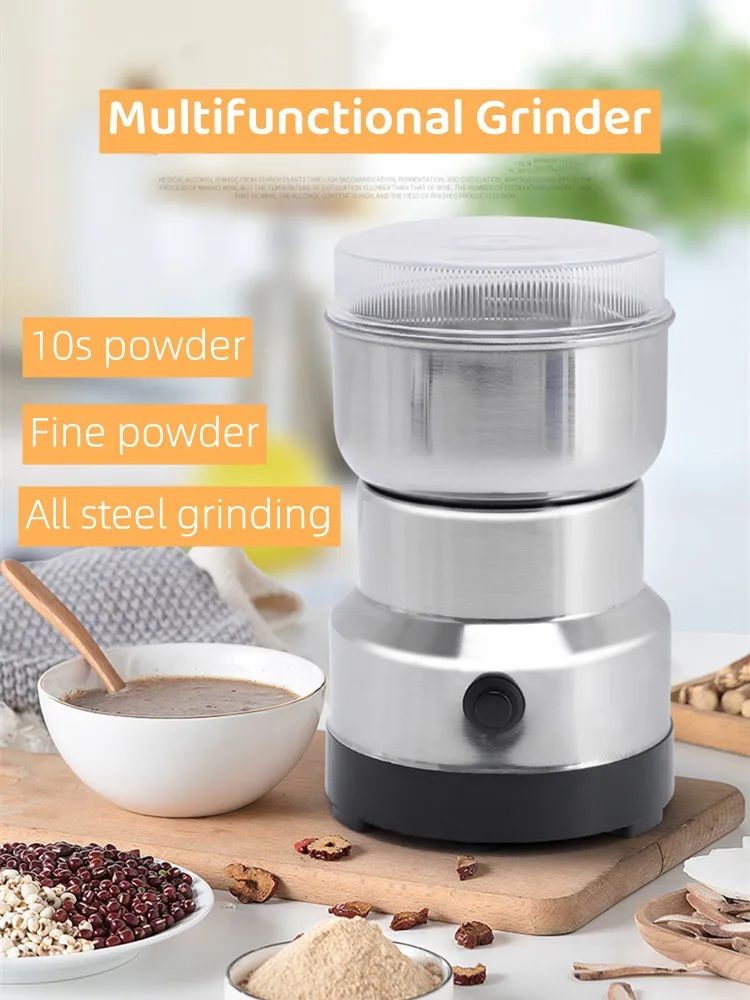 Mini Electric Grinder Stainless Steel 220V